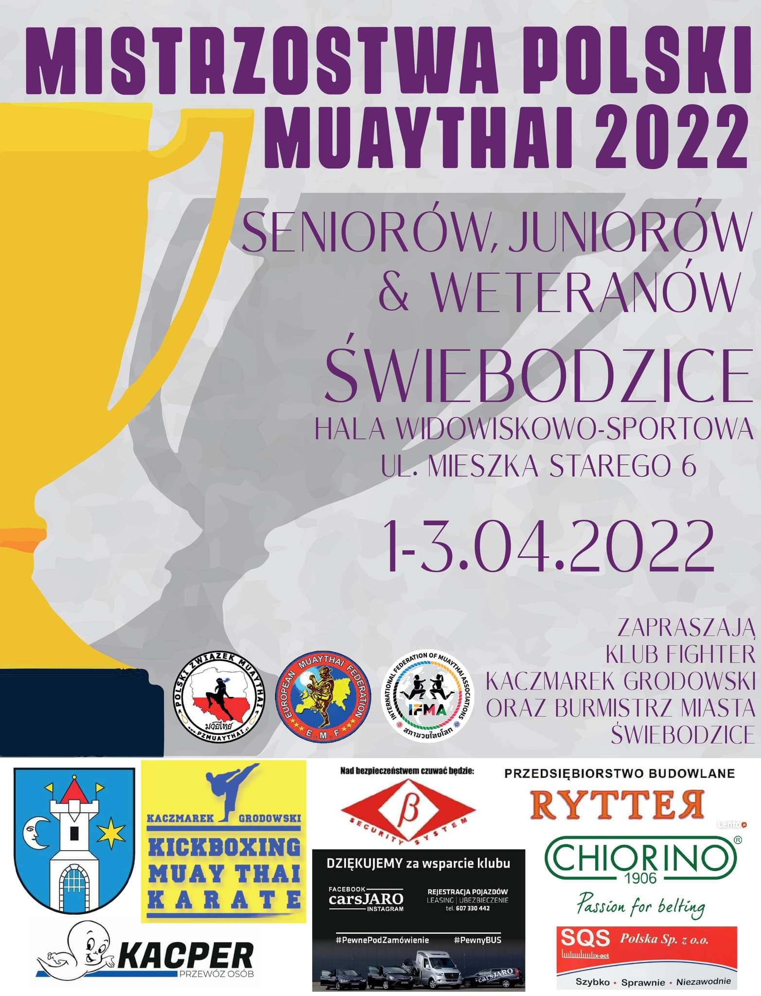 Mistrzostwa Polski Muaythai IFMA 2022