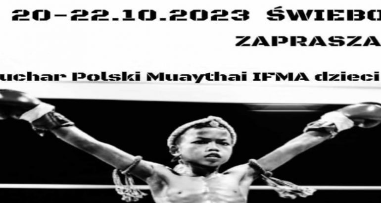 Otwarty Puchar Polski Muaythai PZMT IFMA dla dzieci i kadetów