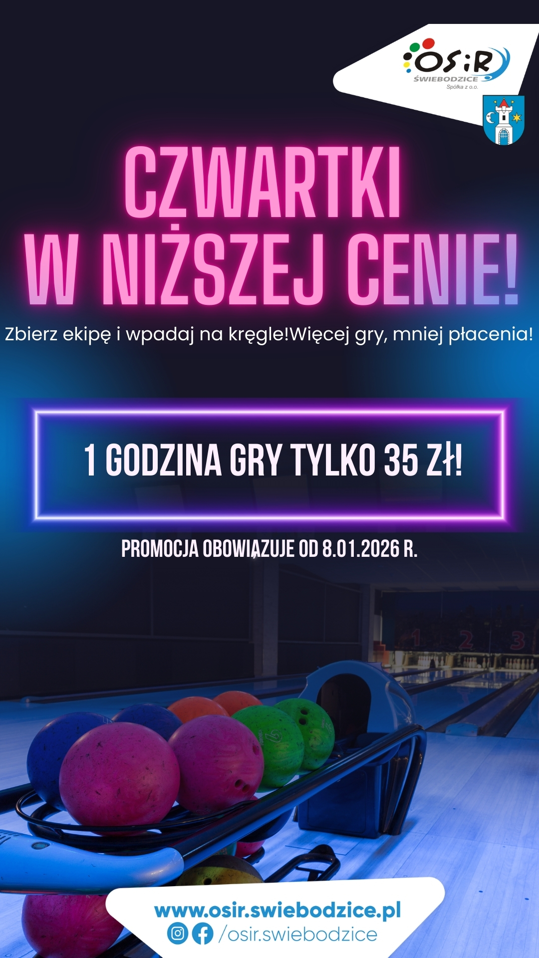 Promo kręgielnia